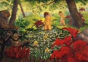Paul Ranson The Bathing Place(Lotus) Spain oil painting artist